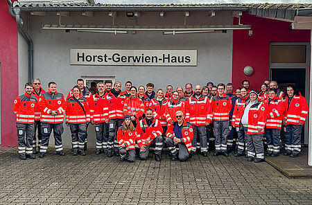 DRK Eggenstein-Leopoldshafen mit DRK-Bereitschaften aus dem Umkreis