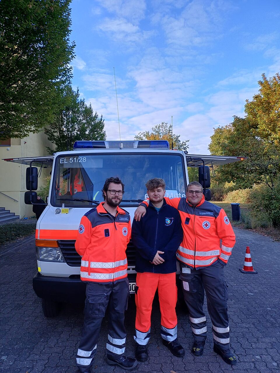 DRK Eggenstein-Leopoldshafen zeigt Kindern der GMS Eggenstein seine Arbeit