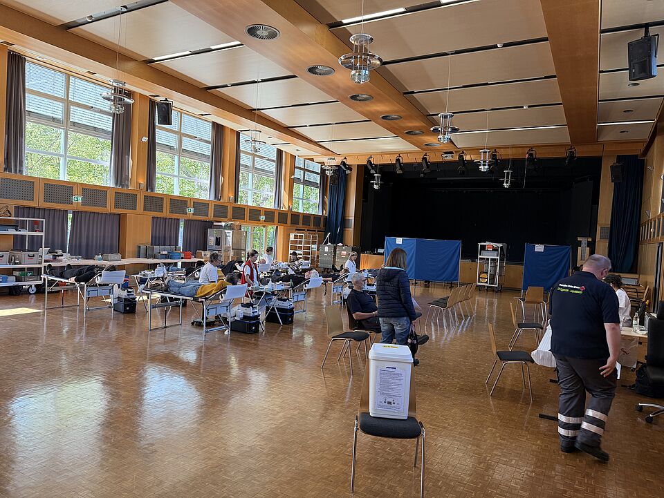 Blustpendeaktion des DRK Eggenstein-Leopoldshafen ist ein Erfolg Blutspendeaktion des DRK Eggenstein-Leopoldshafen im April 2026